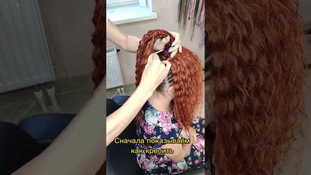 Афрохвост с локонами