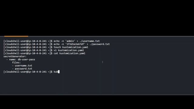 K8s Secrets with Kustomize