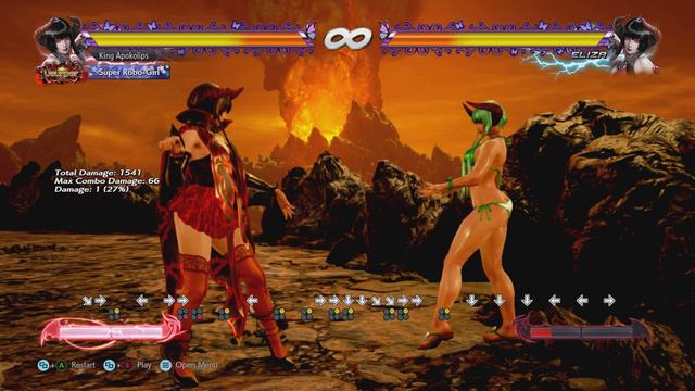 Tekken 7- Eliza's Safe options Move list in depth 2