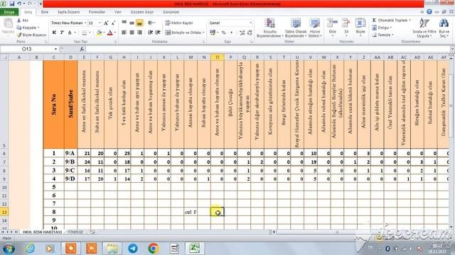 Replacing Multiple Letters Or Words In Excel / Excel'de Birden Fazla Harf Veya Kelime Değiştirme