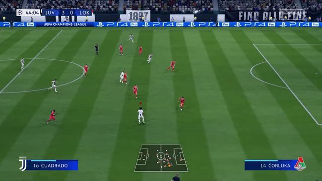 FIFA 19 - Juventus vs Lokomotiv Moscow UCL Gameplay  PC HD