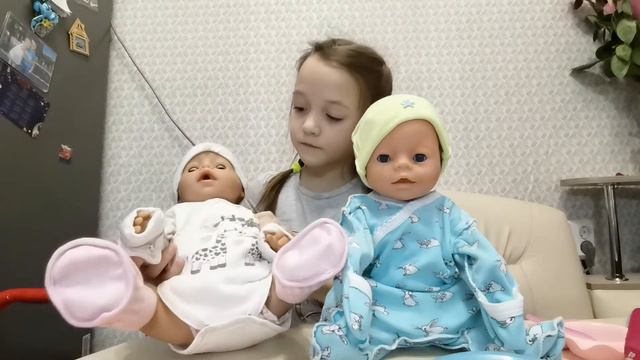 Алиса-Киса. Как я ухаживаю за малышами Беби Борн