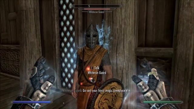 Skyrim mod: Frost Flames that drain health