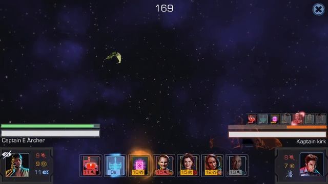 Star Trek Timelines game play - iOS - Star Ship Battle
