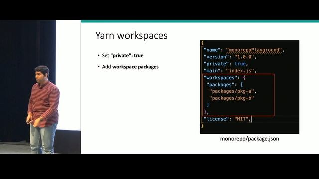 Developing in a large monorepo