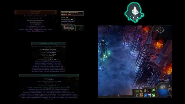 PoE 3.14 - Cold Conversion Herald of Purity Necromancer - Boss Killer, Fast Mapper