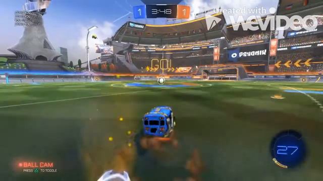 The Fortnite Battle Bus in Rocket League is OP!