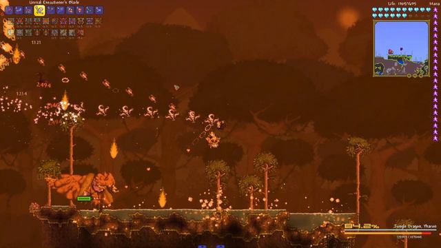 Terraria Calamity Mod - Jungle Dragon, Yharon