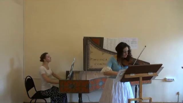 М. БЕРЕЗОВСКИЙ- СОНАТА   ДЛЯ  СКРИПКИ  И  КЛАВИРА, ФИНАЛ, Э. ХЕЧИКЯН, Д. БАРКОВСКАЯ