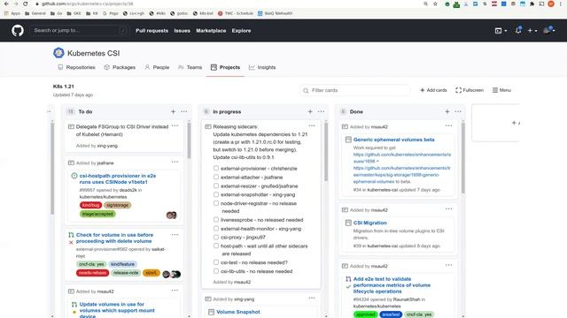 Kubernetes SIG Storage - CSI Implementation Workgroup 20210407