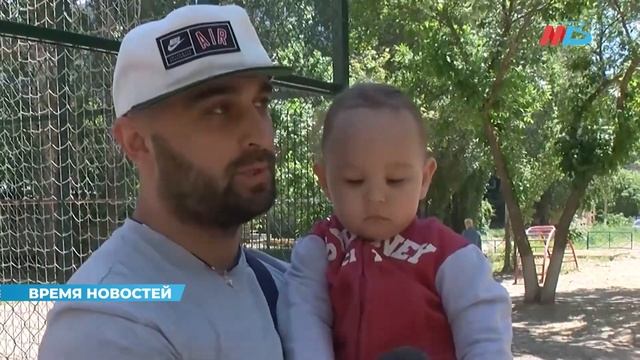 Необычная контейнерная площадка появилась в одном из дворов Волгограда
