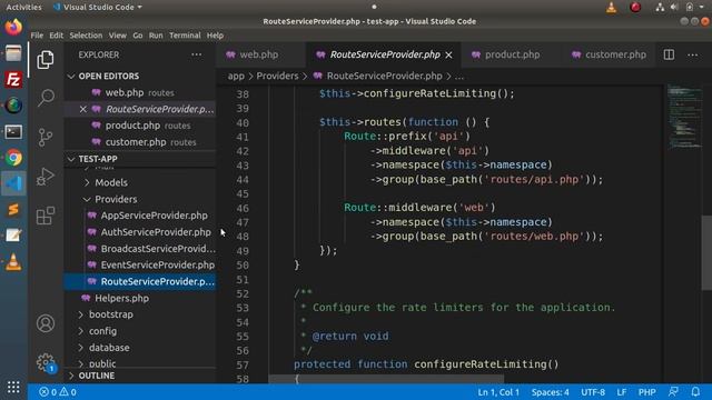 Learn Laravel 8 Beginners Tutorial #90 How to Work with Multiple Routes Files in Application