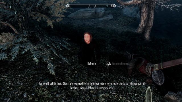 SKYRIM: Running into Babette in the middle of the night with Kaidan!