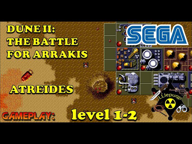 Проходим 1-2 уровень | Dune II: The Battle for Arrakis | HOUSE ATREIDES