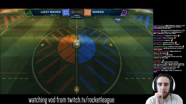 Genesis vs Lucky Bounce - RLCS Online Playoffs Vod Review