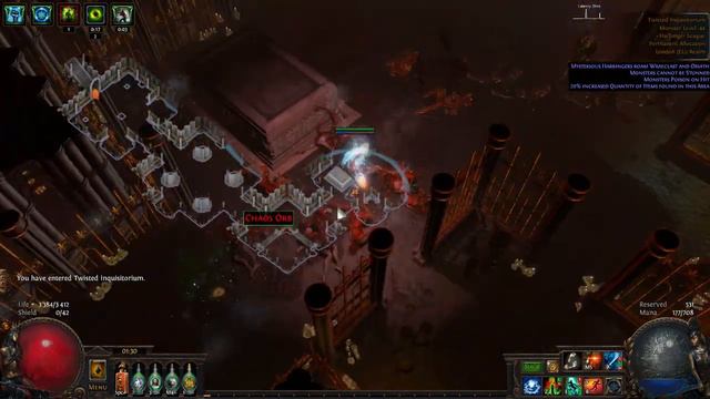 Path of Exile : Anacuacotli, Death's Worship Vaal Boss & Area Where to find him