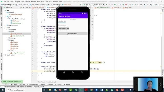Android-Tutorial - App-Entwicklung mit Java: AppData insb. SharedPreferences