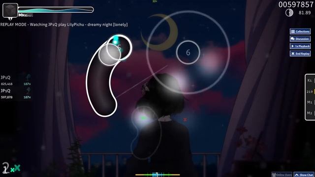 Lily pichu - Dreamy night [Lonely] [OSU!]