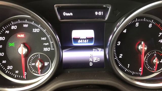2018 Mercedes GLE350 maintenance light reset
