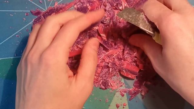 резка мыла Duru Ежевика+Малина 🍇🍓 / резка носиком / крупная резка / asmr soap / soap cutting