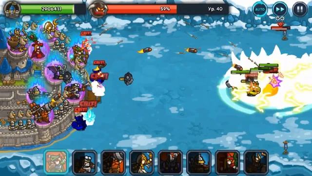 Падение Волка позорного - 40 (максимальный) уровень Босса в игре в игре Idle Kingdom Defense