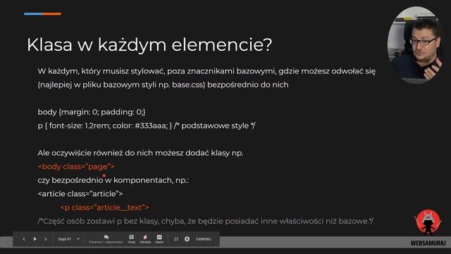Metodologia BEM - reguły i praktyka (2/2)