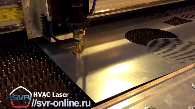 Лазерный раскрой металла - HVAC Fiber Laser