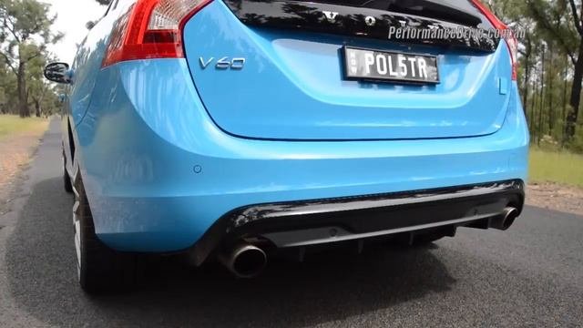 2015 Volvo V60 Polestar 0-100km/h & Engine Sound
