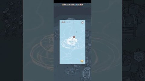 ловим рыбу в игре кошки и суп (вчерашнее видео в виде шортса)