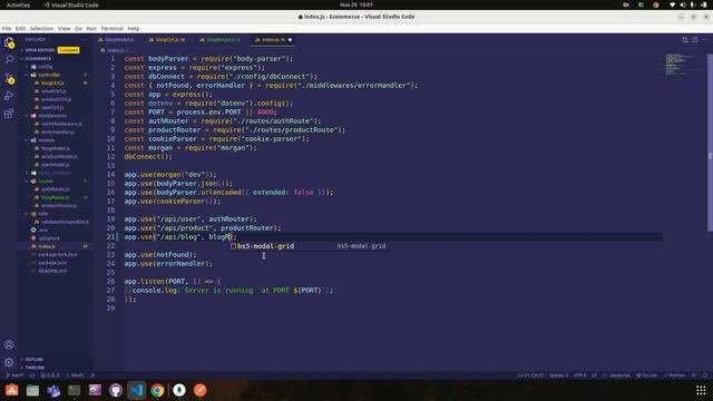 01 Complete E-Commerce App Backend Apis Development With Node Js In 9 Hours