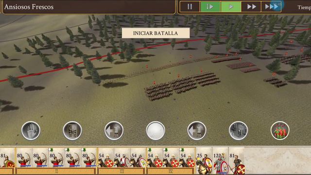 Roma vs hunos (Rome total war barbarian invasión Android)