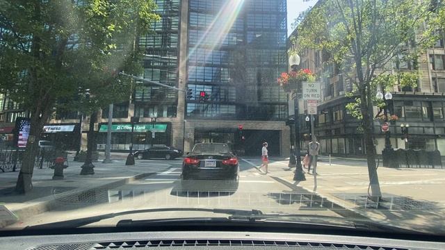 Driving Tour Boston Massachusetts Downtown Beautiful City Tricky Layout Famous Peoples Hometown