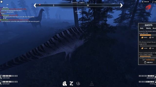 Killing a Apatosaurus with acro megapack! Prior Extinction