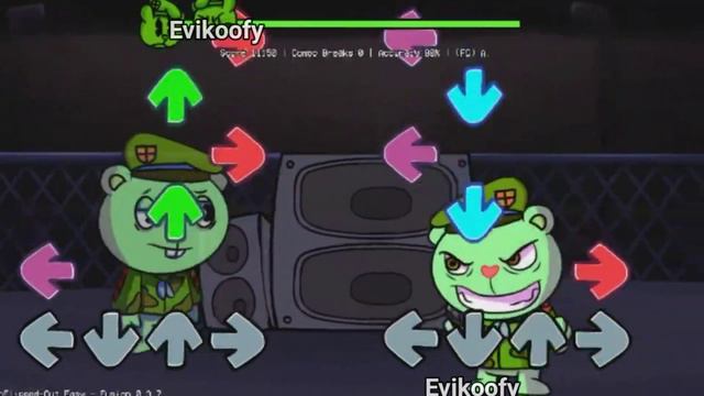 Flippy Vs Fliqpy but Flippy sings fading (UnFlipped-Out But their are 2 Flippys)