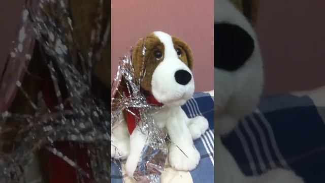 Говорящий щенок (подарок на новый год)