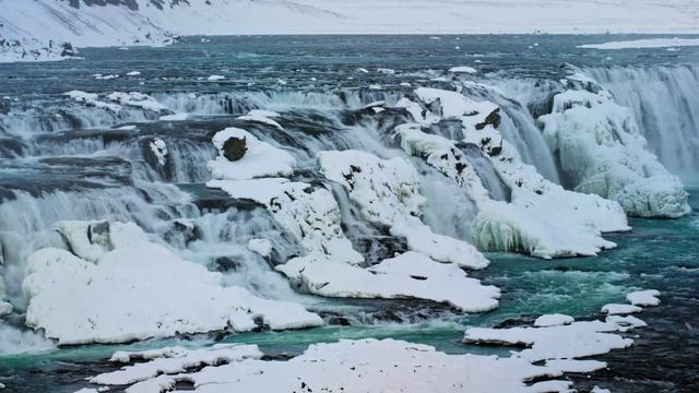 Icelandic Waterfalls | 4hrs of Relaxing Ambient Music | Sleep, Study, Relax, Ambience, Meditation