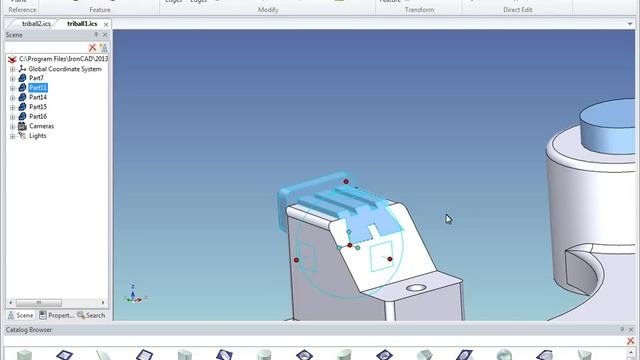 IronCADs Unique TriBall Basics - CAD Design Tools