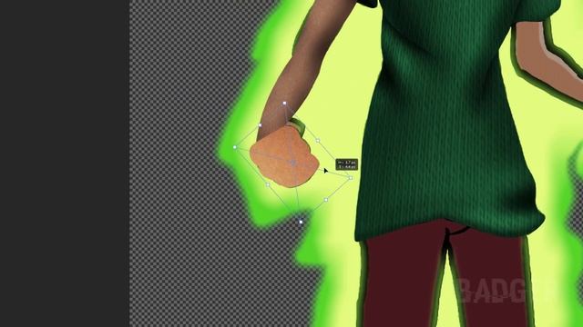 Making WB Shaggy from a Friday Night Funkin Mod in Photoshop  Speed Edit  Scooby-Doo!