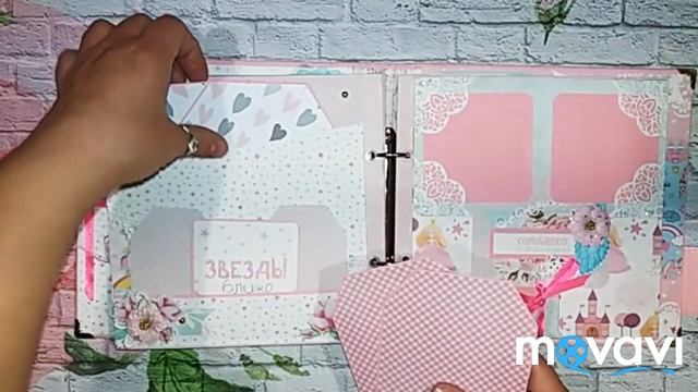 Фотоальбом на кольцевом механизме. Обзор. Скрапбукинг