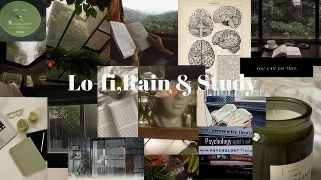 Lo-fi & Rain ~ playlist for study, work, chill, sleep ~ лоу фай для сна, отдыха, учёбы