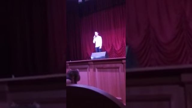 Я с пел в Тогучине в РДК