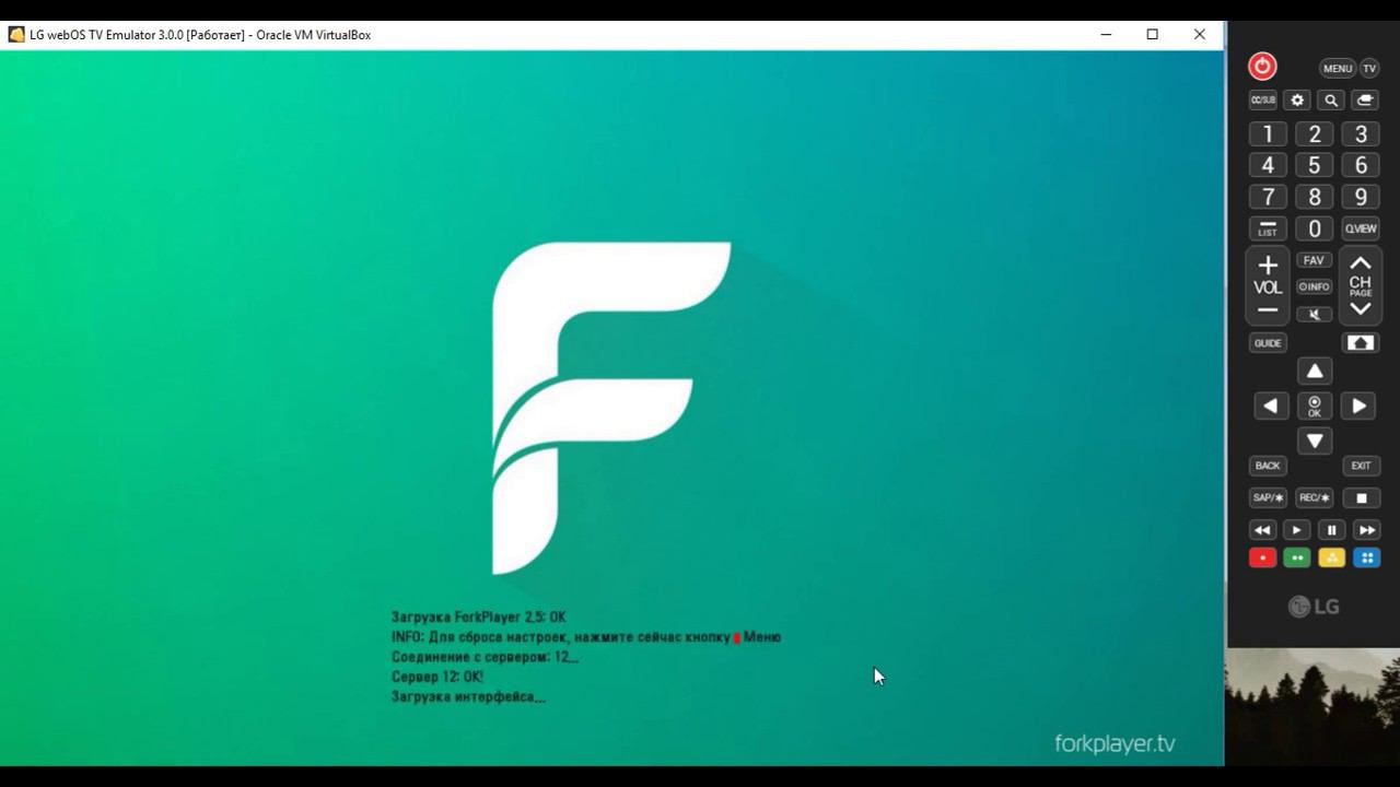 Неофициальное приложение Radio Record для Smart TV (Fork Player)