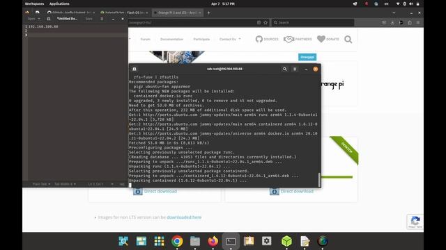 Telegram ChatGPT bot on Orange Pi 3 LTS with Armbian on a board