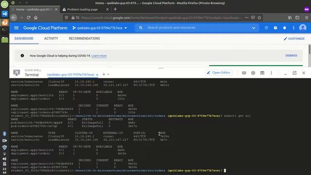 Migrating a Monolithic Website to Microservices on Google Kubernetes Engine