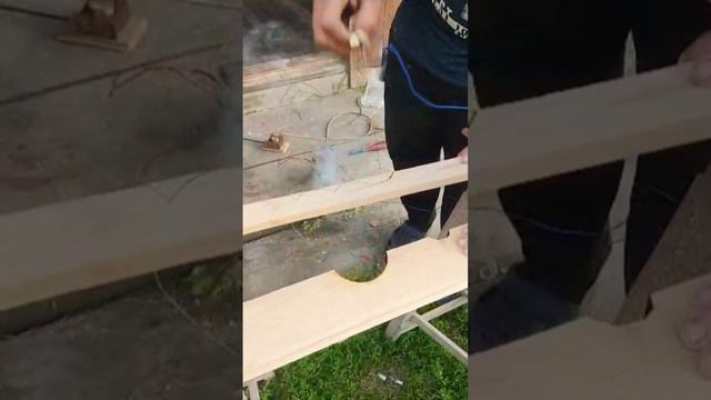 Выпиливание, выжигание дерева  нихромом