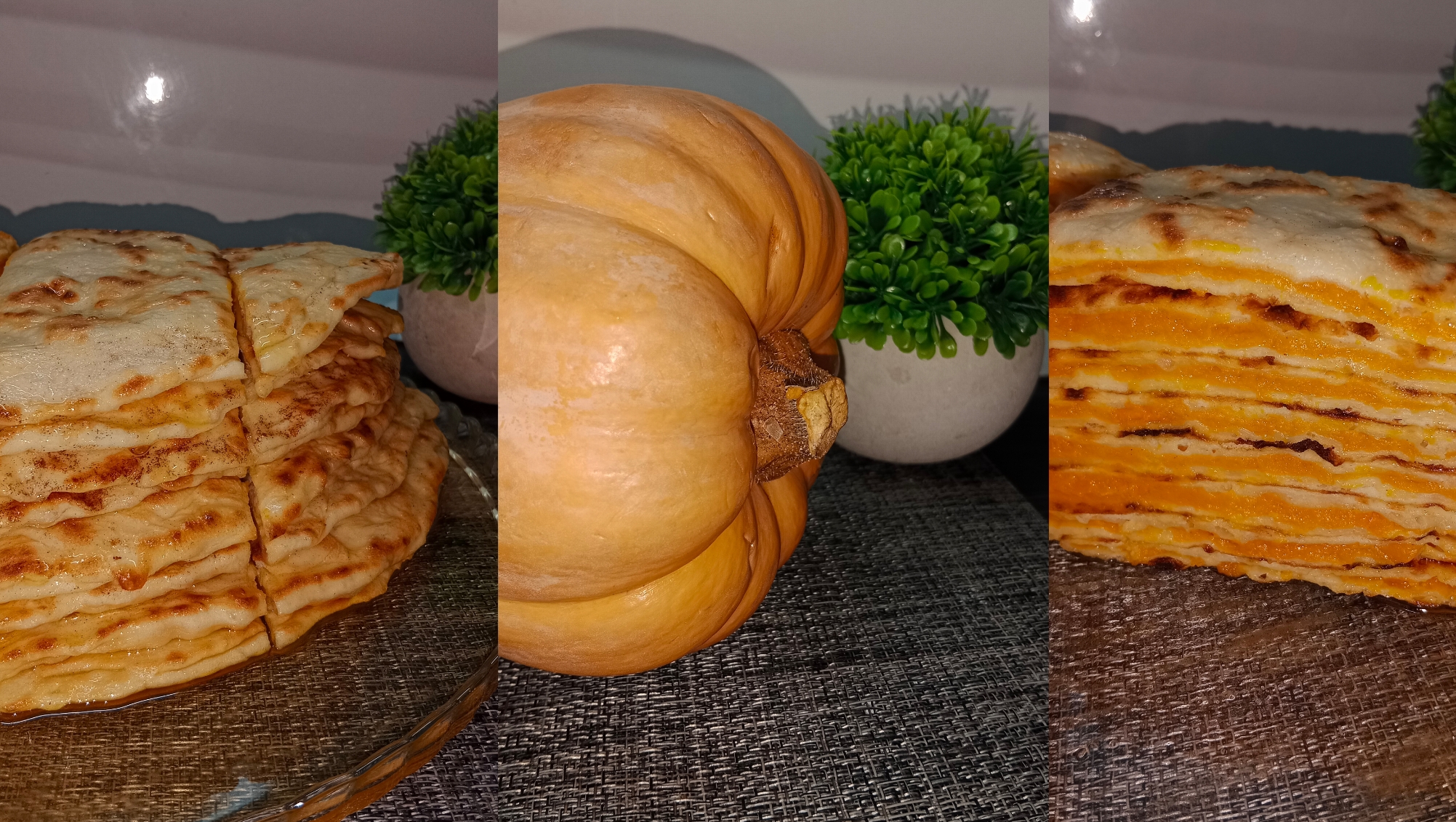 Чеченское лепешки с тыквой Хингалш. Нежное тесто на кефире. Национальные блюдо.