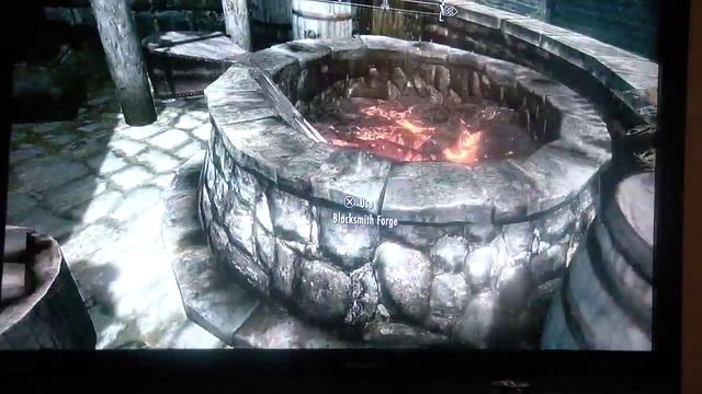 Skyrim Leveling Destruction Magic in a Forge glitch
