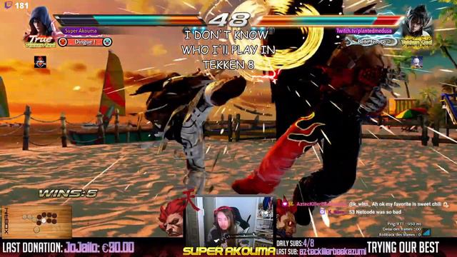 Fighting Jin's inner demons to get Tekken God Prime ! (Jin vs Devil Jin @PlantedMedusa )