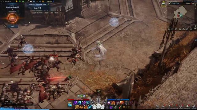 Lost Ark: Deathblade 1000 vs Chaos Dungeon 1000. Blue gear mix.