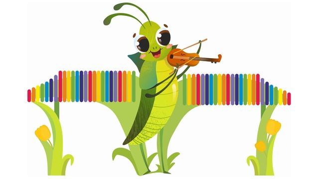 Музыкальный игровой комплекс «Кузнечик»- волшебный уличный металлофон